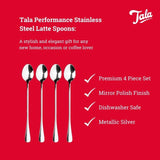 Tala Stainless Steel Latte Spoons Set of 4 (British brand)