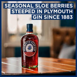 Plymouth Sloe Gin 70cl, imported from the UK