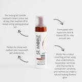 St Moriz tanning mousse medium 200ml (British brand)