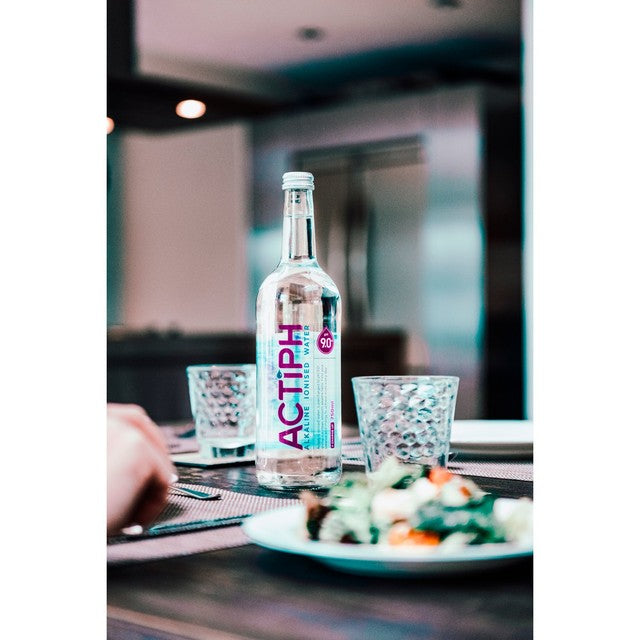 ACTIPH alkaline ionised water 750ml - British product