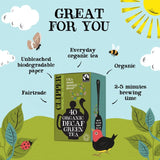 Clipper Organic Decaffeinated Green Tea Bags 40 - British product