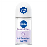 M&S NIVEA Double Effect Anti-Perspirant Deodorant Roll-On 50ml- Buy online at McGrocer