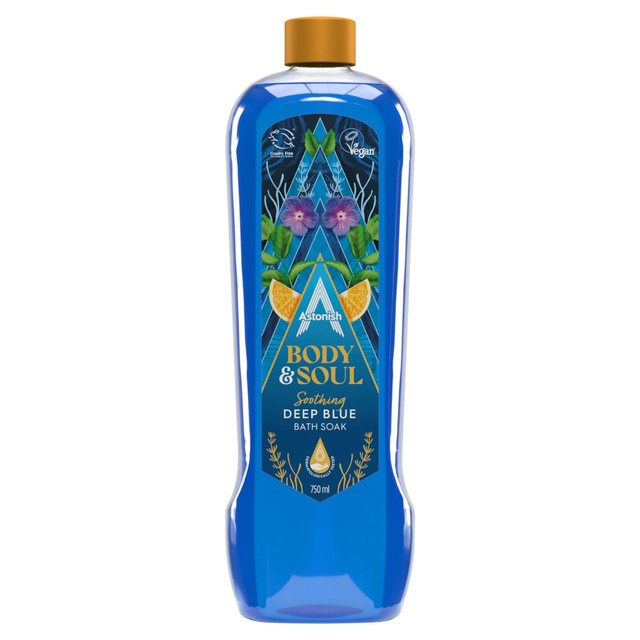 Astonish Deep Blue bath soak 750ml - British product