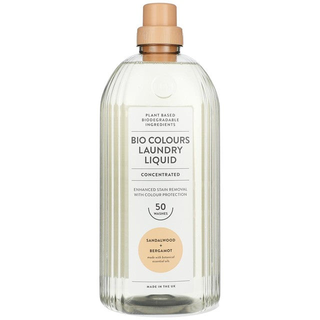 M&S Bio Colours Laundry Liquid 1.5L, imported from the UK