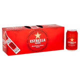 Estrella Damm Premium Spanish Lager Cans 10 x 330ml - British product