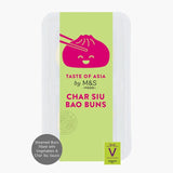 M&S Char Siu Bao Buns Taste of Asia Vegan Steamed Buns 120g
