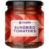 Ocado sundried tomatoes with oregano and garlic 280g, imported from the UK