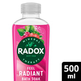 M&S Radox Feel Radiant Strawberry & Raspberry Bath Soak- Buy online at McGrocer