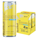 M&S Red Bull Energy Drink Sugar Free Summer Edition Citrus Zest- Buy online at McGrocer