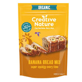 Creative Nature whole grain banana bread baking mix (British brand)