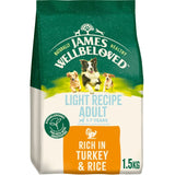 M&S James Wellbeloved Light Adult Dry Dog Food Turkey & Rice- Buy online at McGrocer