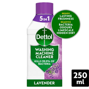 Dettol Antibacterial Washing Machine Cleaner Lavender 250ml