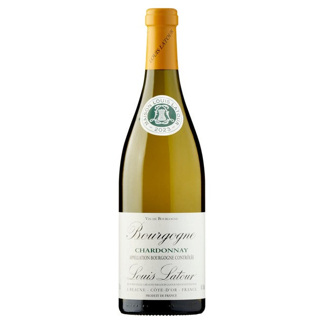 Louis Latour Bourgogne Chardonnay white wine 75cl, UK version