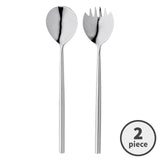 M&S Stellar Rochester 18/10 Stainless Steel Salad Serving Spoons Set of 2- Buy online at McGrocer