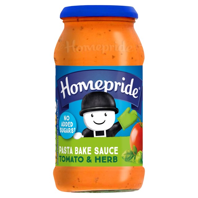 Homepride Tomato & Herb Pasta Bake Sauce, UK version