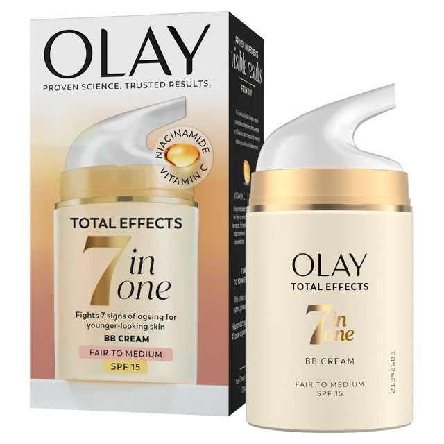 Olay BB cream Fair to Medium 50ml, imported from the UK