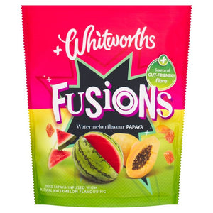 Whitworths Fusions Watermelon Papaya Dried Fruit Snack 80g