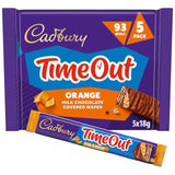 M&S Cadbury Timeout Orange Milk Chocolate Wafer Bars- Buy online at McGrocer