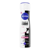 M&S Nivea Black & White Invisible Clear Anti-Perspirant Deodorant Spray 150ml- Buy online at McGrocer
