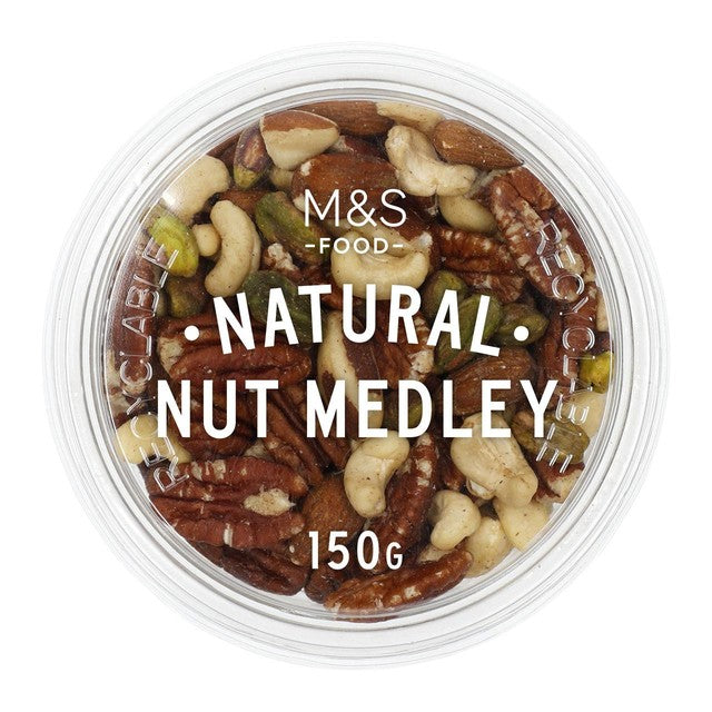 M&S Nut Medley mixed nuts 150g, imported from the UK