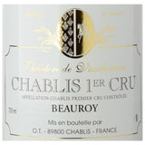 Domaine TDV Premier Cru Beauroy Chablis 75cl - British product