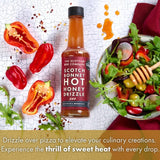 Scottish Bee Company Scotch Bonnet Hot Honey Drizzle 200g (British brand)