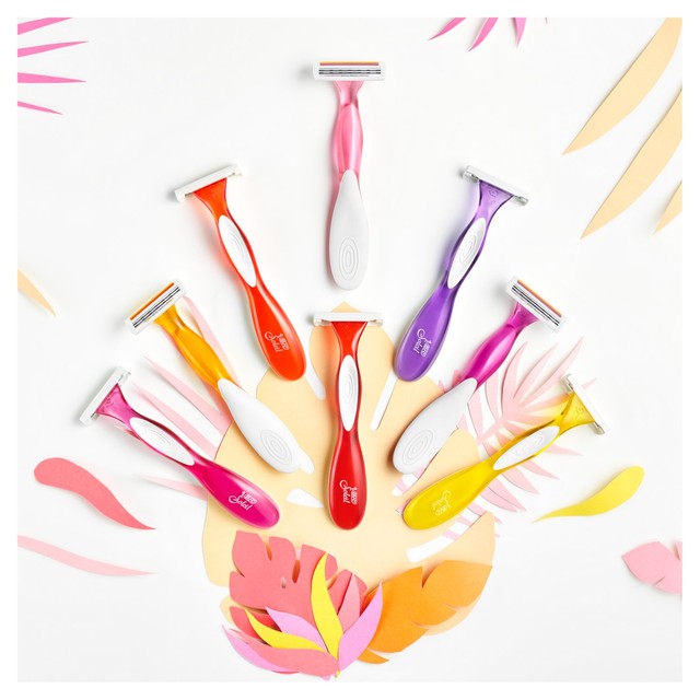BIC Soleil Colour Collection disposable women's razors 8 pack - British product