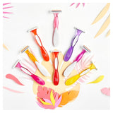 BIC Soleil Colour Collection disposable women's razors 8 pack - British product