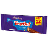 Cadbury Timeout chocolate wafer biscuit family size, UK version
