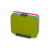 M&S Joseph Joseph Duo Icon 4 Piece Chopping Board Set - Multicolour, 23 x 32 cm- Buy online at McGrocer