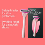 Wilkinson Sword Intuition Quattro women's razor blade refills 6-count (British brand)