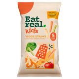 M&S Eat Real Kids Veggie Straws Cheese Flavour with Tomato Kale & Spinach 5 x 16g Multipack- Buy online at McGrocer