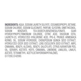 Dove Soothing Hydration Shampoo, UK version