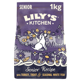 Lily's Kitchen Turkey & Trout Senior Recipe dry dog food 1kg, UK version