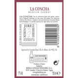 Gonzalez Byass La Concha medium sherry 75cl, UK version