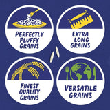 Tilda long grain rice 500g (British brand)