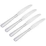Viners Everyday Purity Table Knife Set 4 Piece (British brand)