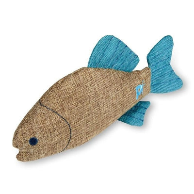 Petface Stor Kattemynte Fisk Plysj Katteleke 25cm