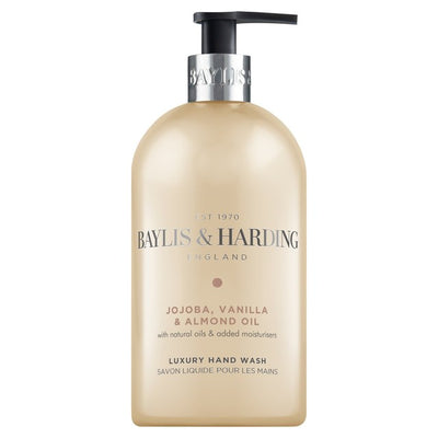 M&S Baylis & Harding Jojoba Vanilje & Mandelolje Luksuriøs Håndvask 500ml- Kjøp online hos McGrocer