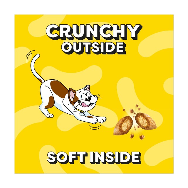 Dreamies cat treat biscuits with chicken 60g - British product