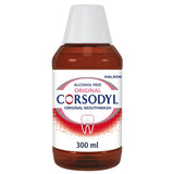 M&S Corsodyl Medicated Antibacterial Mouthwash Original Alcohol Free Gum Care 300ml- Buy online at McGrocer