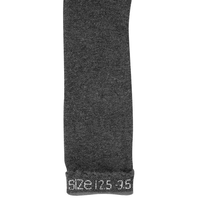 M&S Girls Knee High Socks Grey Size 4-7, imported from the UK