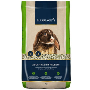 Marriages Adult Rabbit Pellets Rabbit Food 2kg