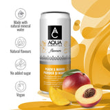 Aqua Carpatica Mango Peach Sparkling Water 4x330ml - British product