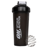 Optimum Nutrition Shaker Black 600ml, imported from the UK