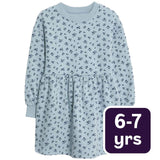 M&S Ditsy Floral Navy Girls' Dress 6-7 Years