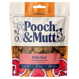 M&S Pooch & Mutt High Protein Beef Jerky Dog Treat 210g- Buy online at McGrocer