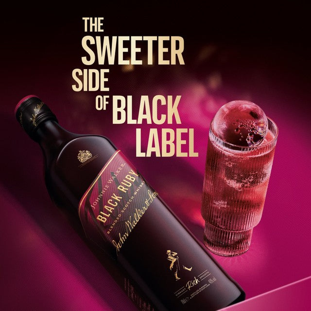 Johnnie Walker Black Ruby blended Scotch whisky 70cl, UK version