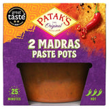 Patak's Madras curry paste 2 x 70g, imported from the UK