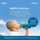 Diacare oral electrolyte powder sachets 6 sachets - British product